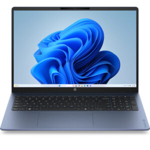 HP DG4B6EA notebook/laptop Intel Core 3 40,6 cm (16") 2K 12 GB DDR5-SDRAM 512 GB SSD Wi-Fi 6 (802.11ax) Windows 11 Home AI PC Niebieski, Szary