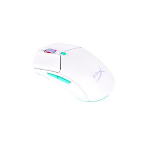 HyperX Pulsefire Haste 2 Core Wls – mysz dla graczy (biała/zielona/fioletowa)
