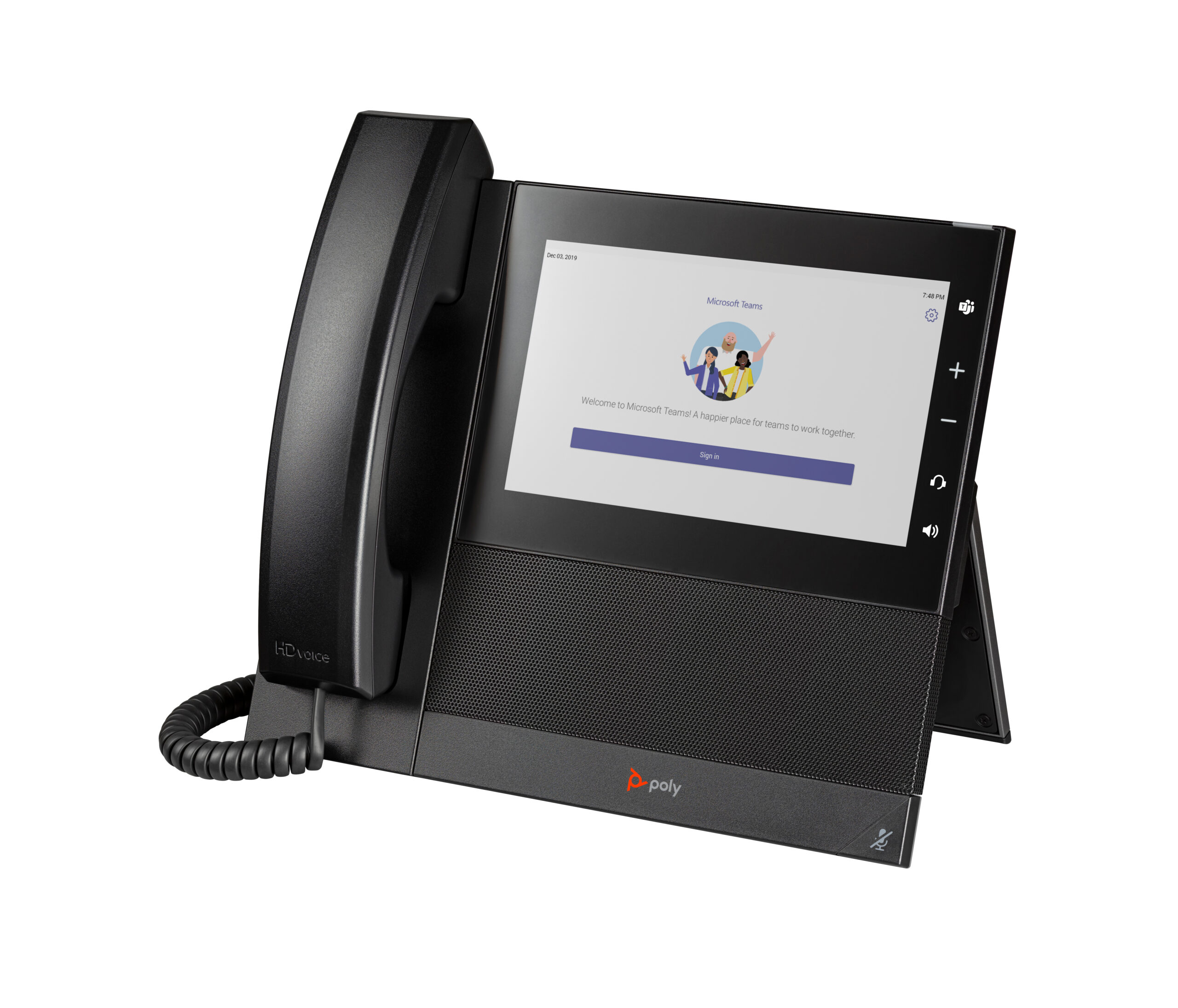 HP Poly CCX 600 Business Media Phone for Microsoft Teams (82Z84AA) - obrazek 5