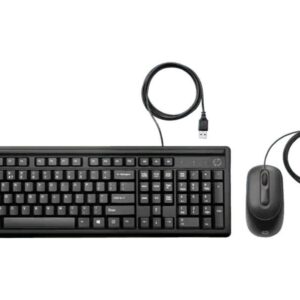 Zestaw przewodowy klawiatura i mysz HP 160