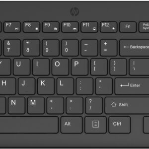 HP 225 Wireless Keyboard - Odbiornik USB, Czarna QWERTY