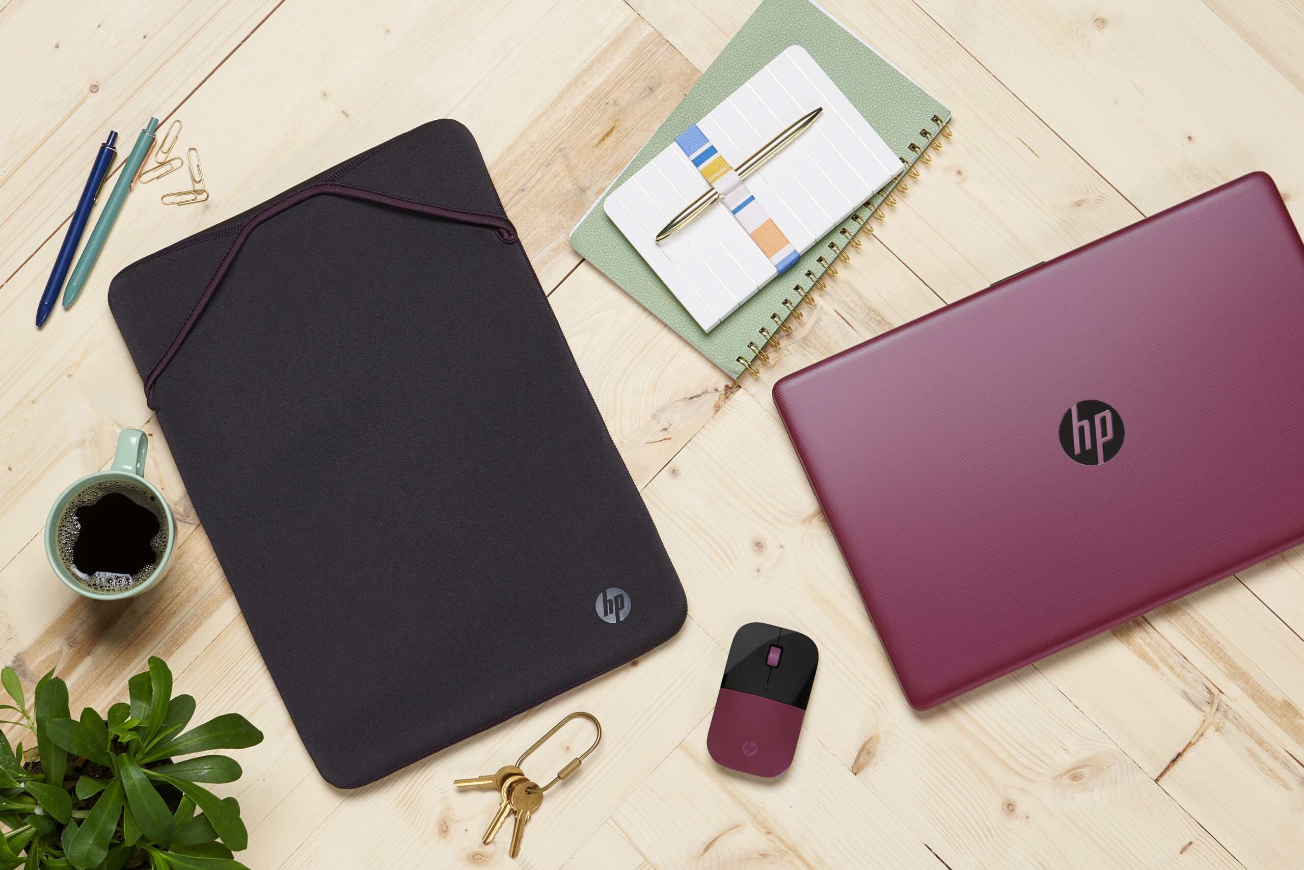 HP Protective Reversible 15.6-inch Laptop Sleeve 2F1W8AA - obrazek 2