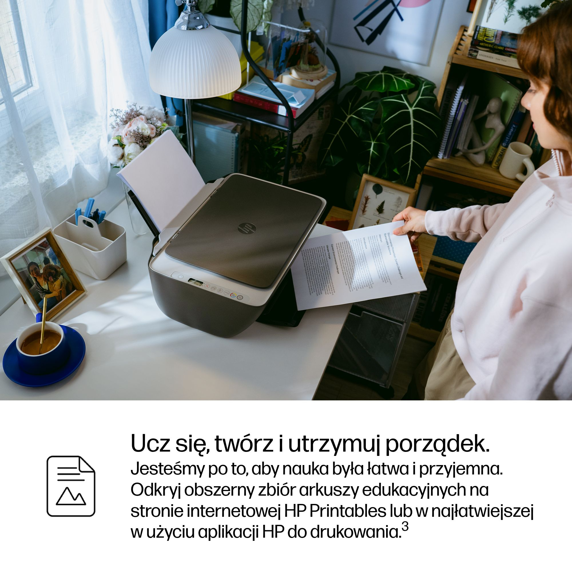 HP DeskJet 2910 All-in-One (89F98B) - Drukarka atramentowa z Wi-Fi - obrazek 4