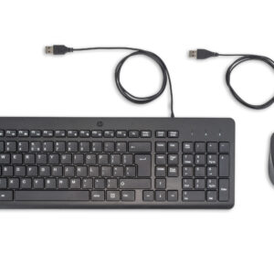 HP 150 Wired Mouse and Keyboard - Przewodowy Zestaw USB-A