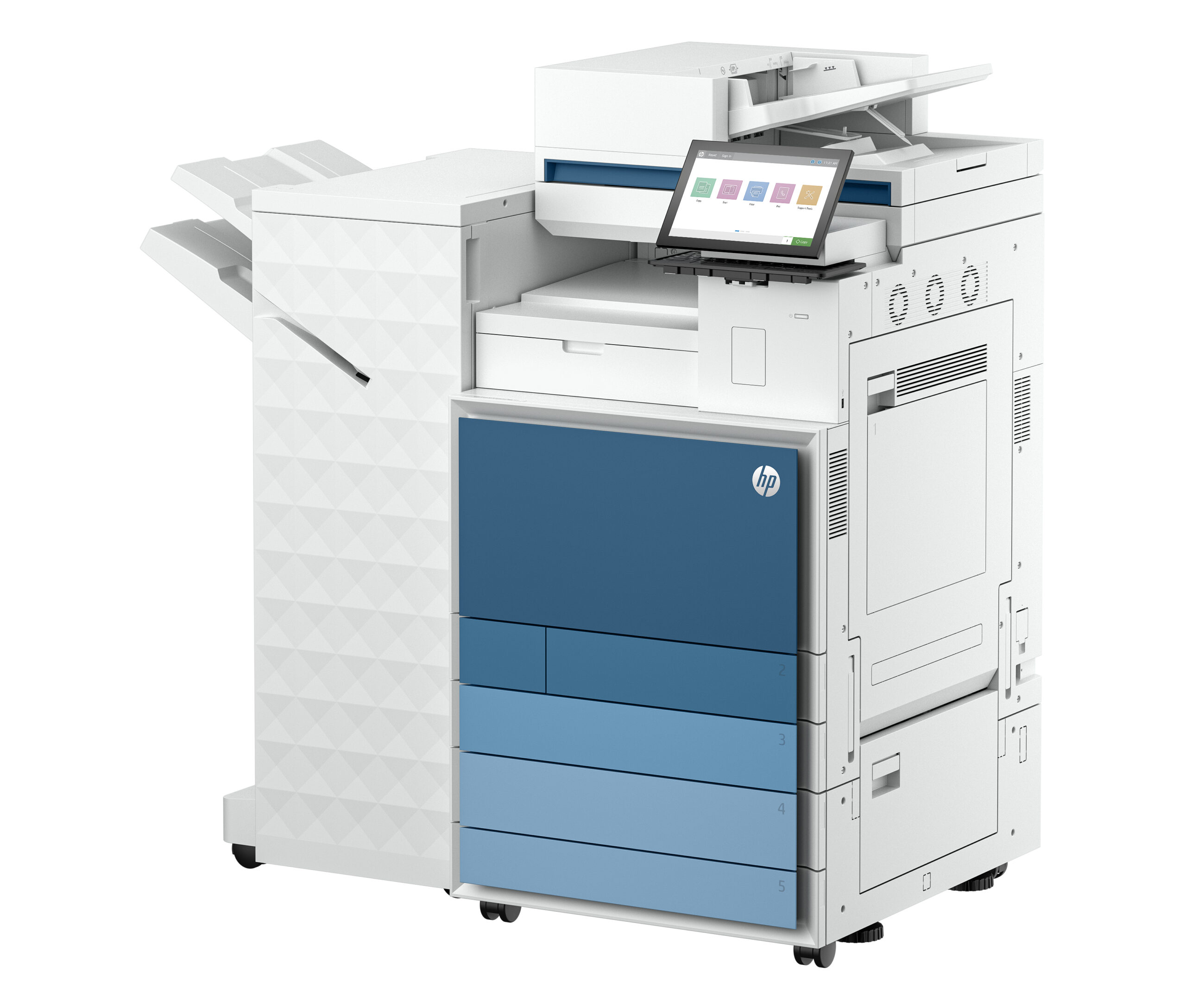HP Color Laserjet Ent Flw MFP 8801z+ A3 70S. Col MF Fax Netzwerk Laser 1200 x 1200 DPI 60 stron/min Wi-Fi - obrazek 3