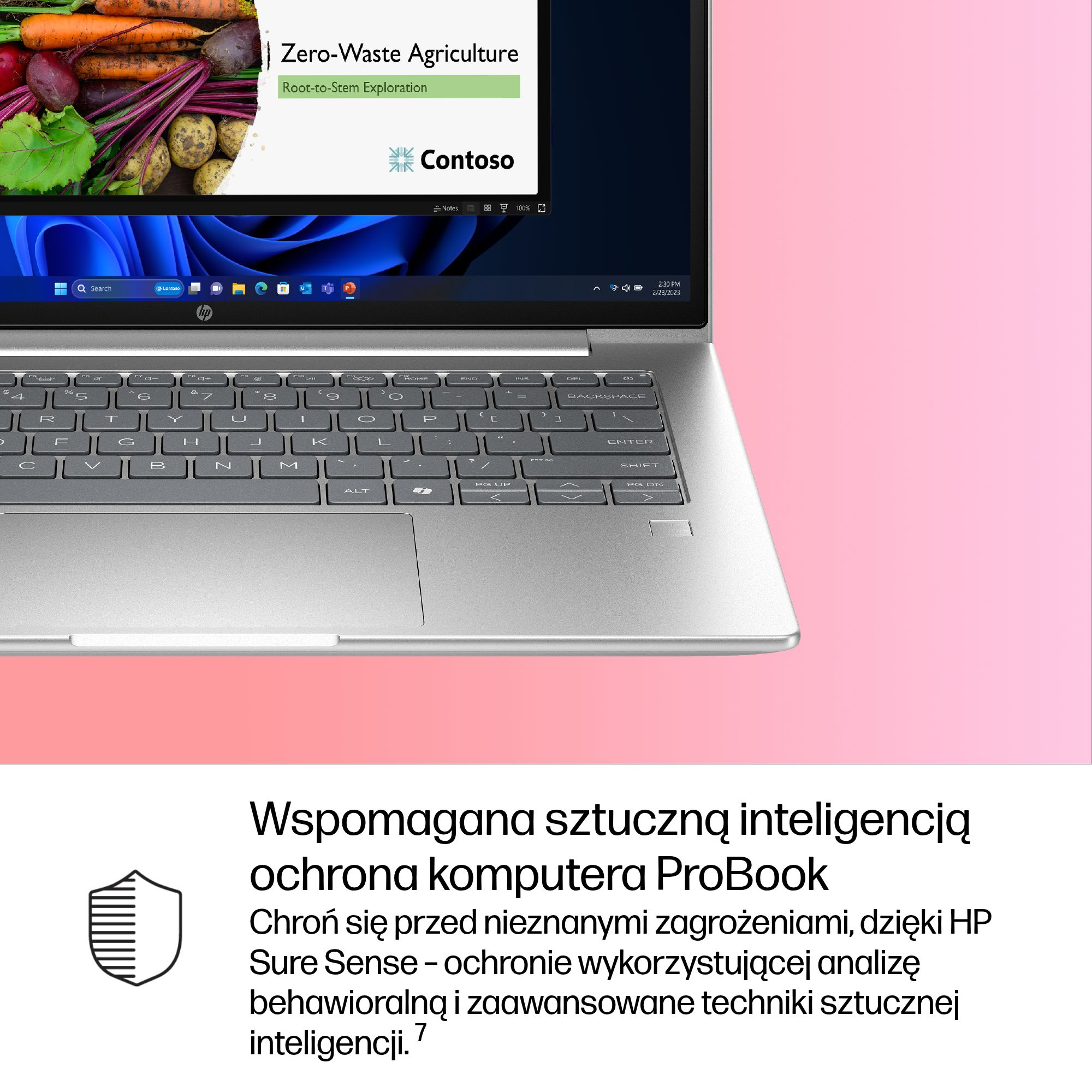 HP ProBook 4 G1i 14" WUXGA - Intel Core Ultra 5 - obrazek 5