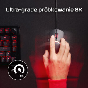 HyperX Pulsefire Saga – mysz dla graczy (czarna)