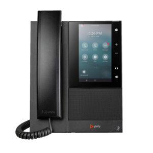 HP Poly Biznesowy telefon multimedialny Poly CCX 500 z Open SIP i obsługą standardu PoE GSA/TAA