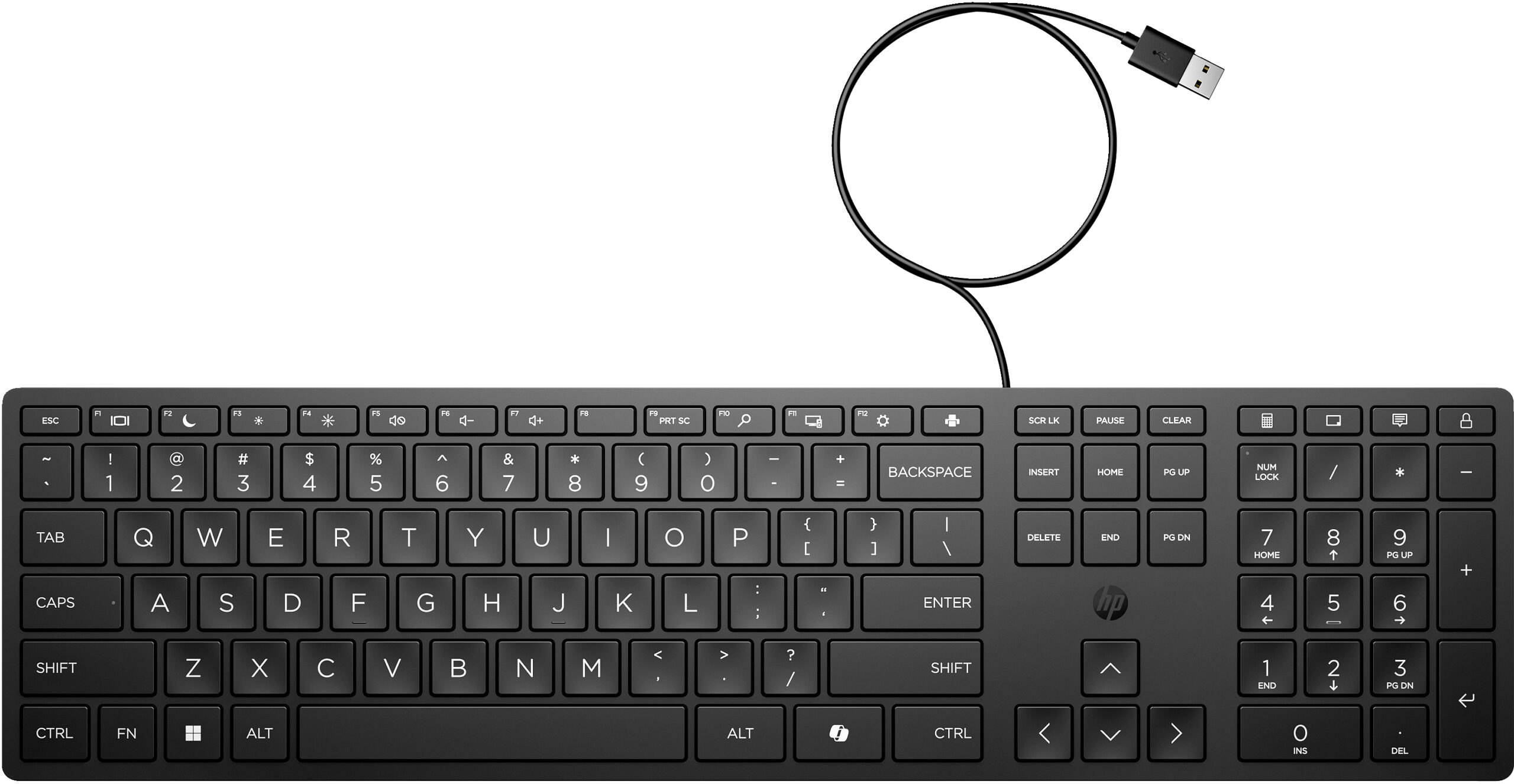 Klawiatura przewodowa HP 320K (9SR37UT) - obrazek 5