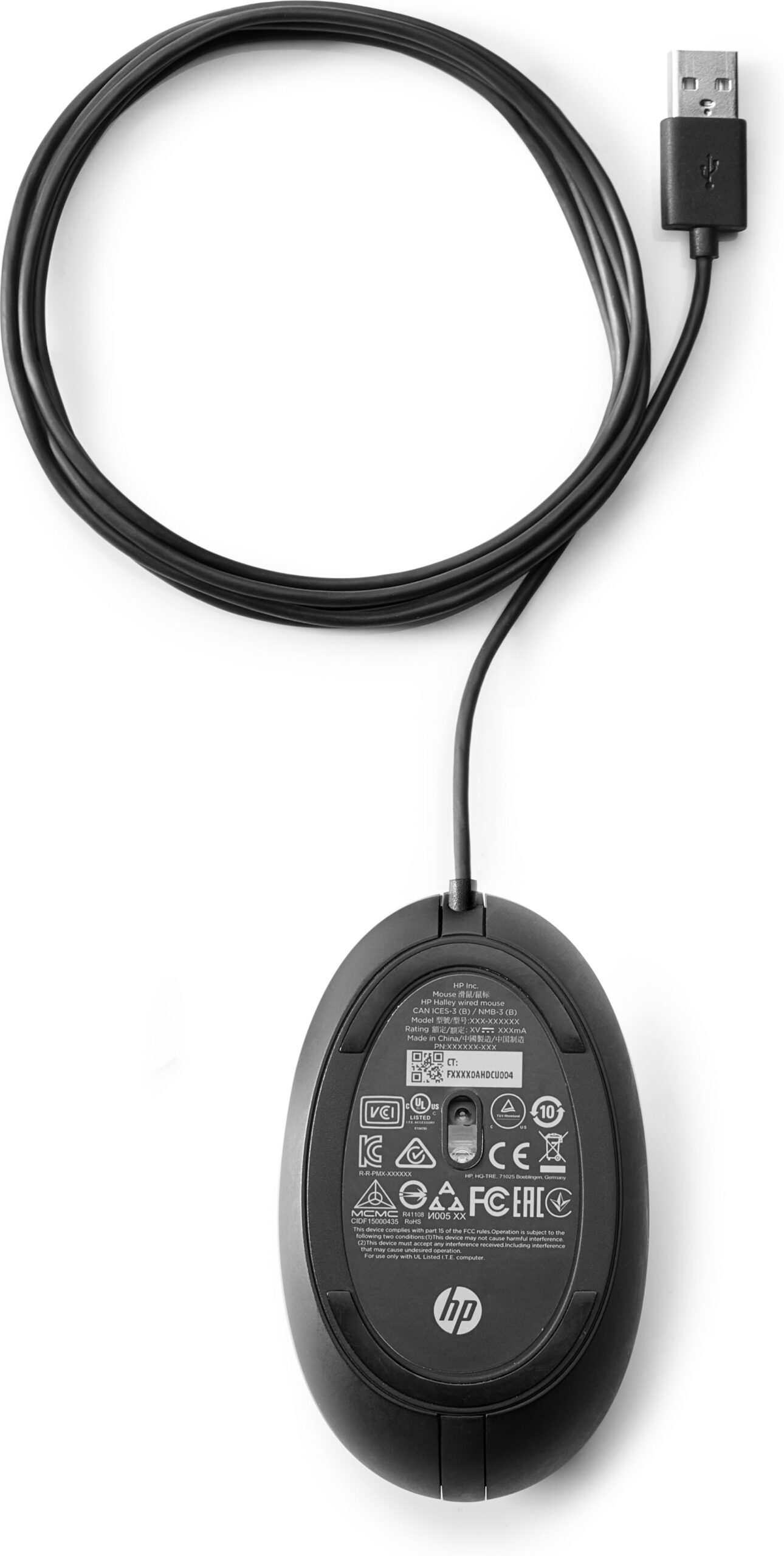 HP Mysz przewodowa 320M - obrazek 4