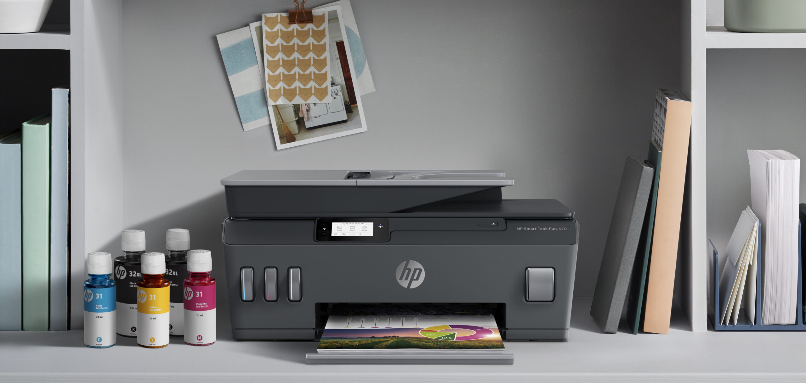 HP Smart Tank 530 Wireless All-in-One - Drukarka atramentowa z CISS - obrazek 4
