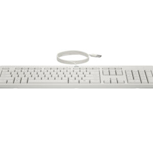 HP 225 Przewodowy Zestaw Klawiatura i Mysz G2 Biały AW5S6AA#ABB