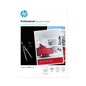HP Papier błyszczący do drukarek laserowych Professional Laser Glossy FSC, 200 g/m² – 150 ark./A4/210 × 297 mm
