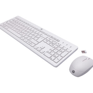 HP 230 Wireless Mouse and Keyboard Combo - Biały zestaw