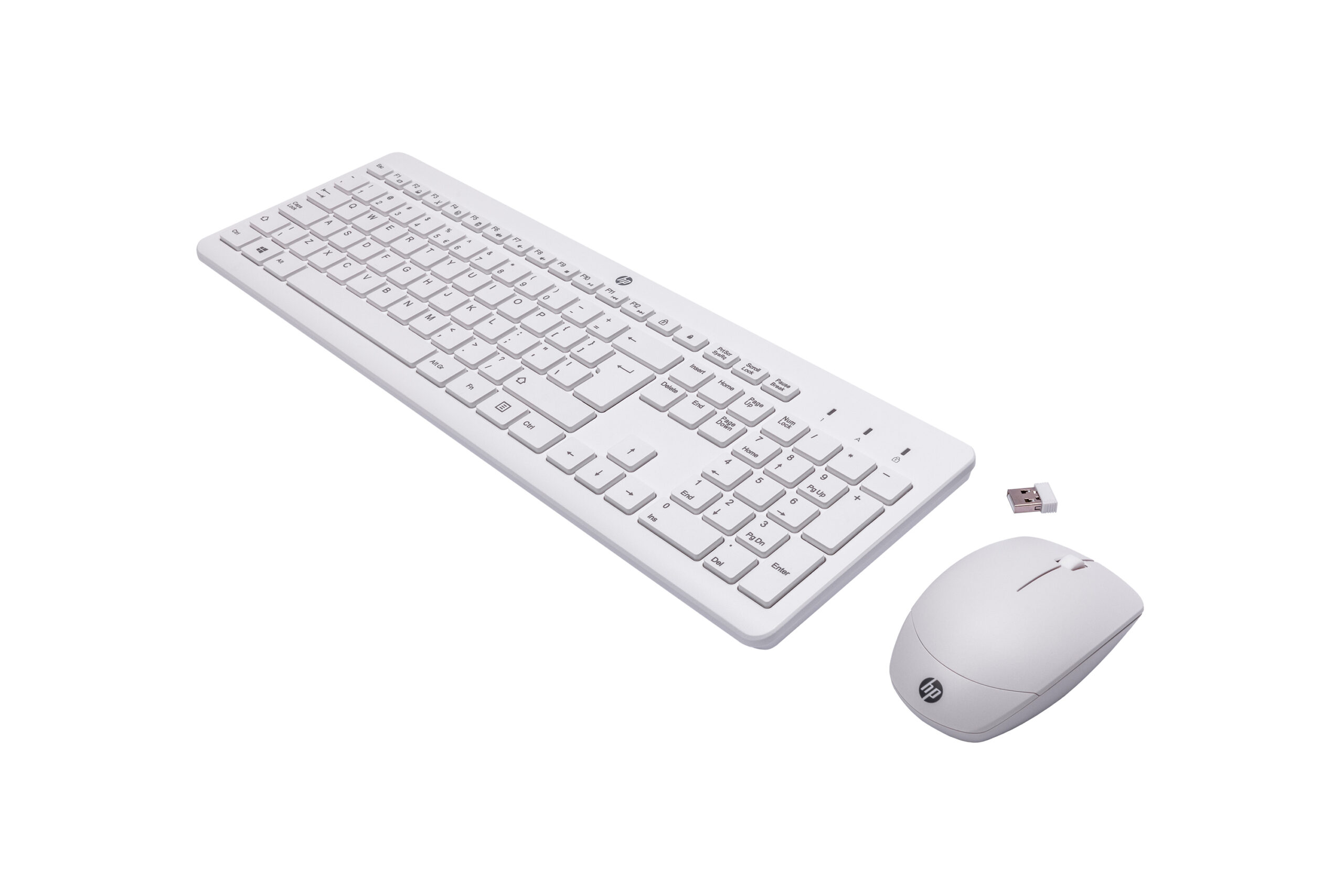 HP 230 Wireless Mouse and Keyboard Combo - Biały zestaw