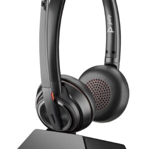 Poly Savi 8220 UC Microsoft Teams Certified DECT 1880-1900 MHz USB-A Headset