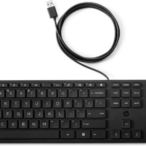 HP 320K WD KEYBOARD EUROPE 320K,  Full-size (100%), USB, Used  for all EU countries 320K, Full-size (100%), USB, Mechanical, QWERTY, Black