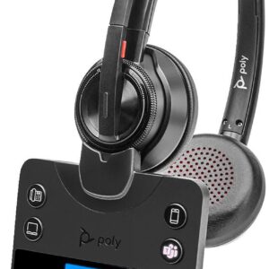 HP POLY Savi 8420 Office Stereo  Microsoft Teams Certified  DECT 1880-1900 MHz Headset