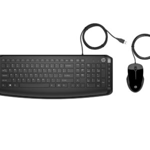 HP Pavilion 200 Przewodowy Zestaw Klawiatura i Mysz Czarny