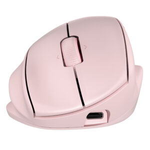 HP 720M Tilt Ergonomic Mysz bezprzewodowa - różowa