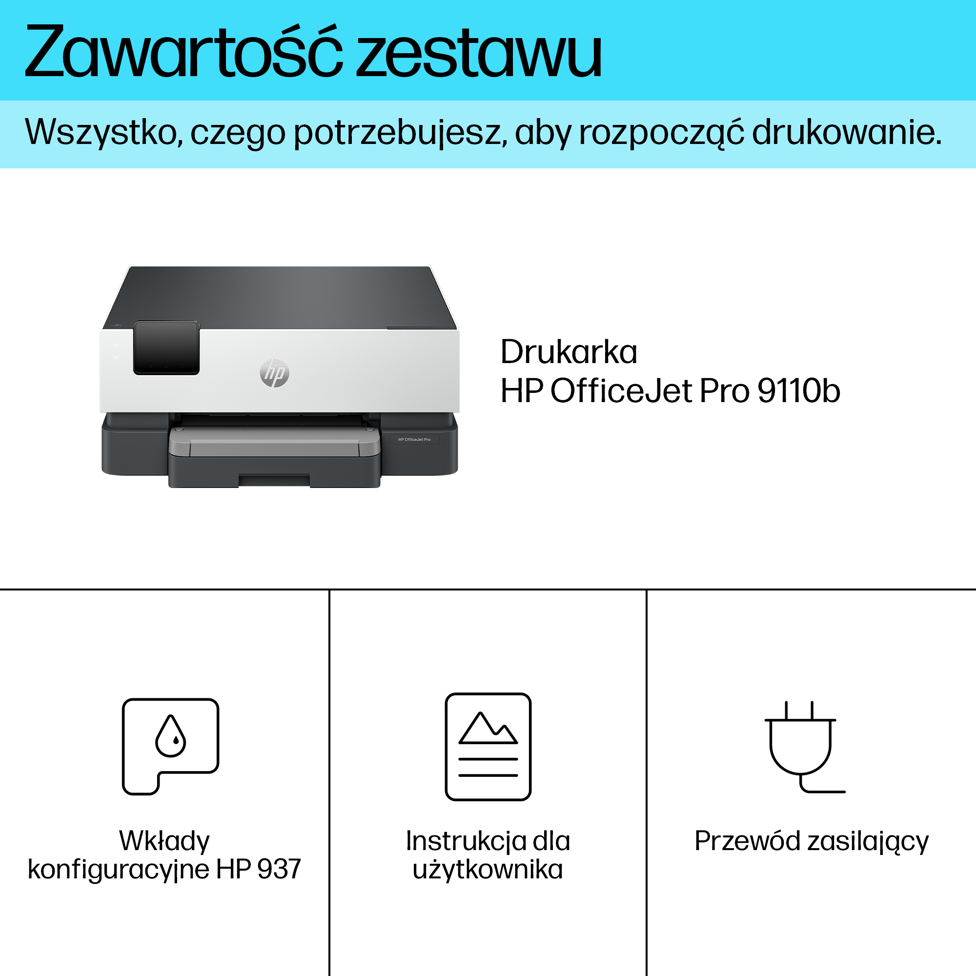 HP OfficeJet Pro 9110b (5A0S3B#629) - Kolorowa drukarka atramentowa - obrazek 3