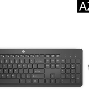 HP Zestaw Bezprzewodowy Klawiatura i Mysz 230 - Czarny 18H24AA