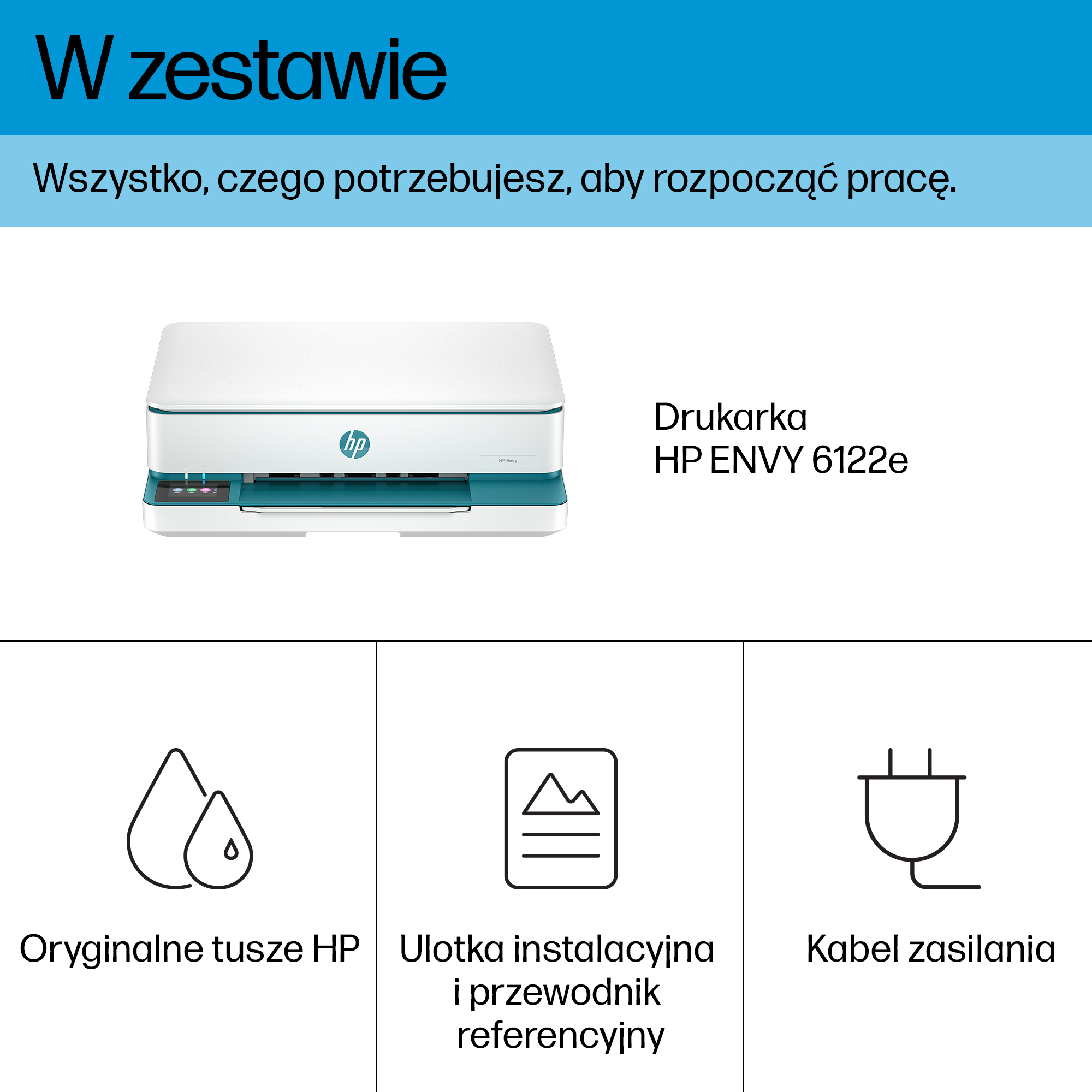 HP Envy 6122E (714L9B) - Urządzenie Wielofunkcyjne Atramentowe - obrazek 4