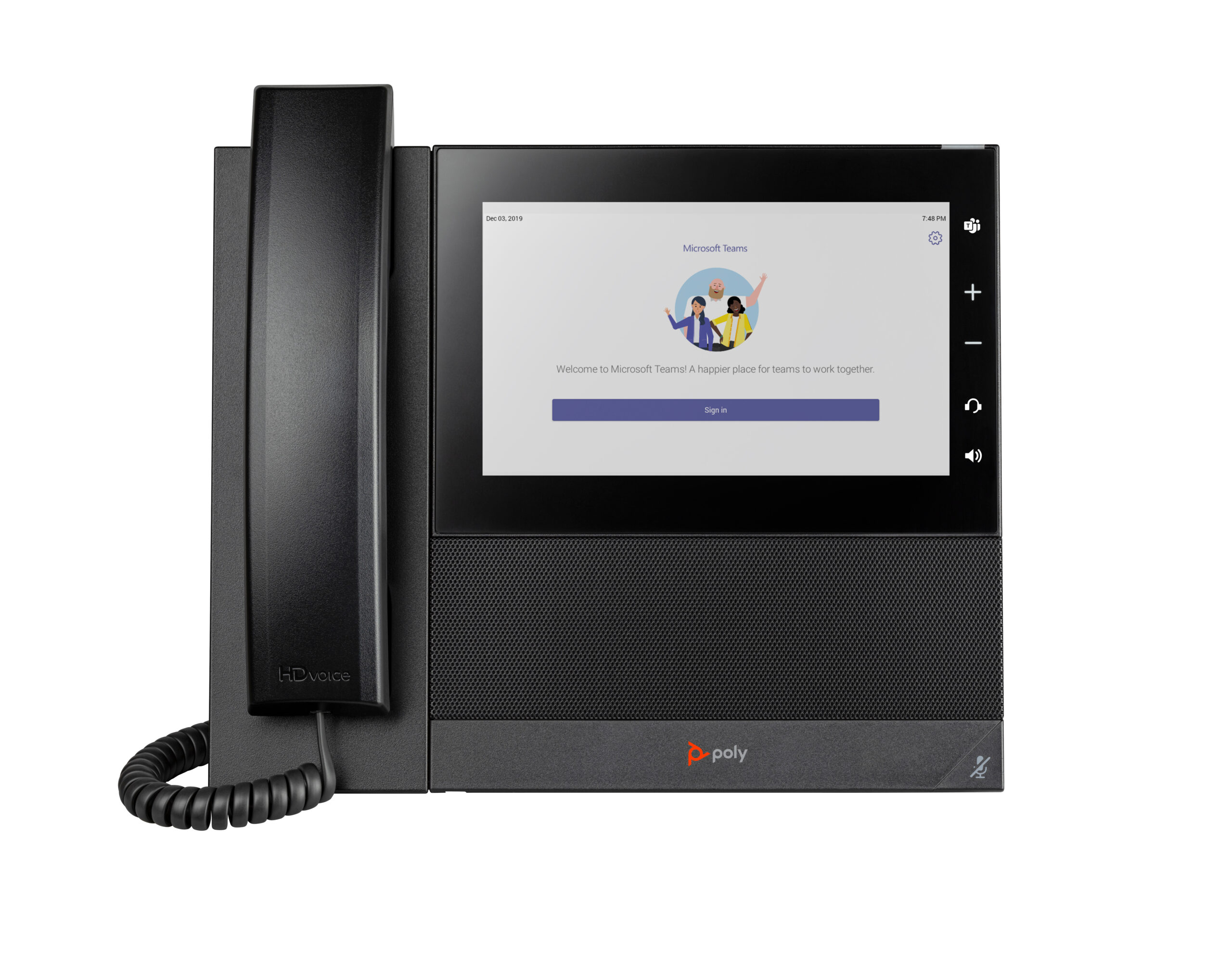 HP Poly CCX 600 Business Media Phone for Microsoft Teams (82Z84AA)