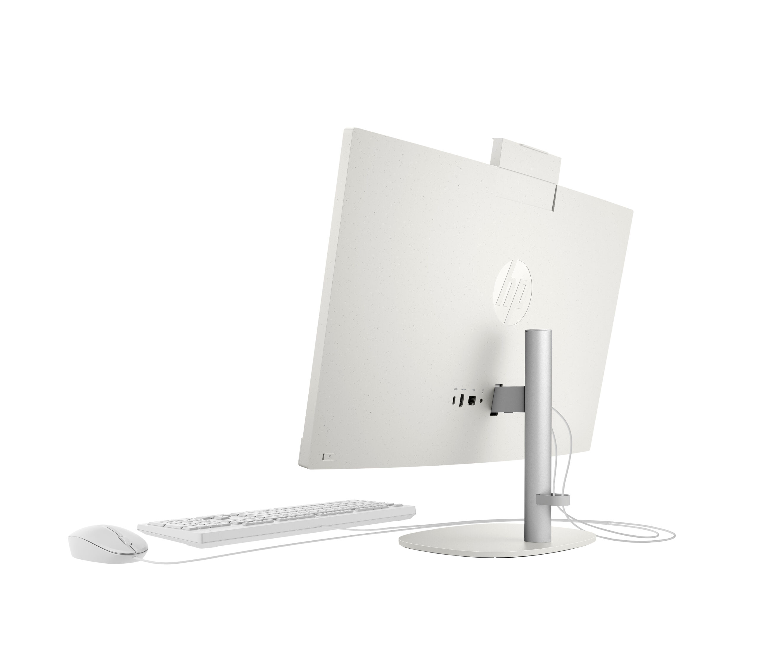 HP ProOne 240 G10 AIO i5-1335U 23.8"FHD 16GB DDR4 SSD512 W11Pro White 3Y OnSite - obrazek 3