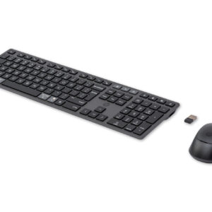 HP 720 Multi-Device Rechargeable Wireless Keyboard and Mouse Combo (9T5A9AA)