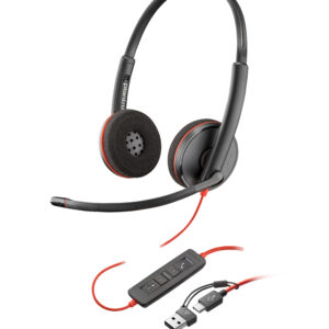 HP Poly Blackwire 3225 USB-C Stereo Headset - Komunikacja Biznesowa