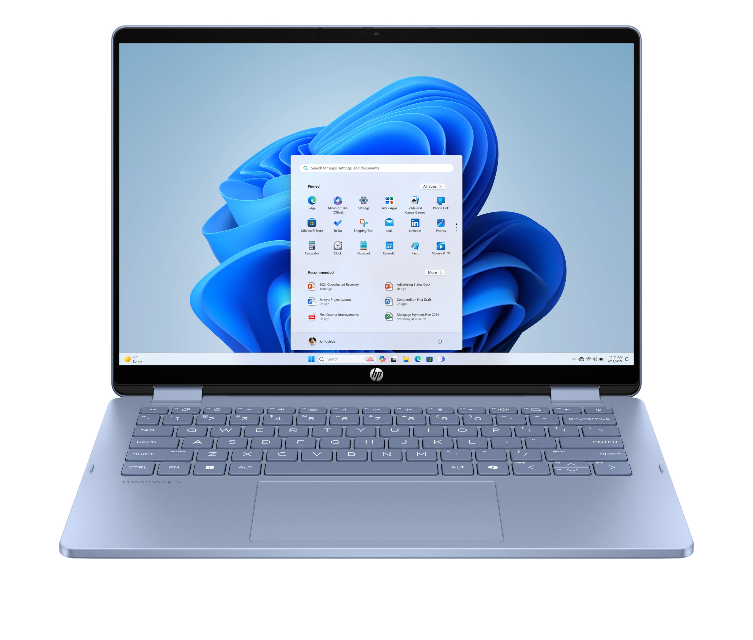HP OmniBook 5 Flip - Core 7 150U | 14" OLED 2K Dotyk