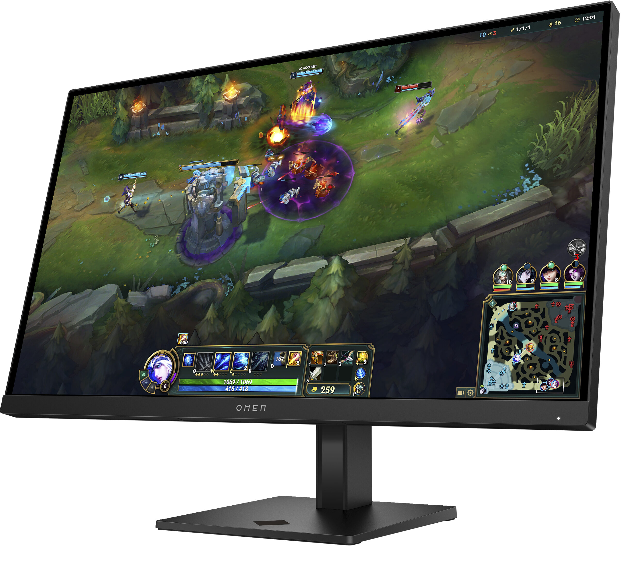 HP OMEN AV4K1E9#ABB monitor komputerowy 68,6 cm (27") 1920 x 1080 px Full HD LCD Czarny - obrazek 5
