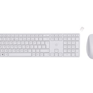 HP 650 Wireless Combo Keyboard and Mouse - White