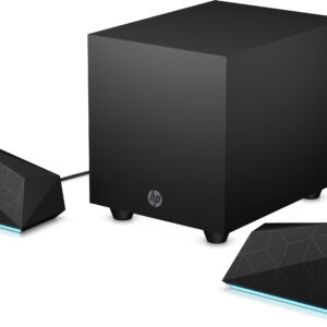 HP X1000 zestaw głośników 30 W PC/Laptop Czarny 2.1 kan. 6 W