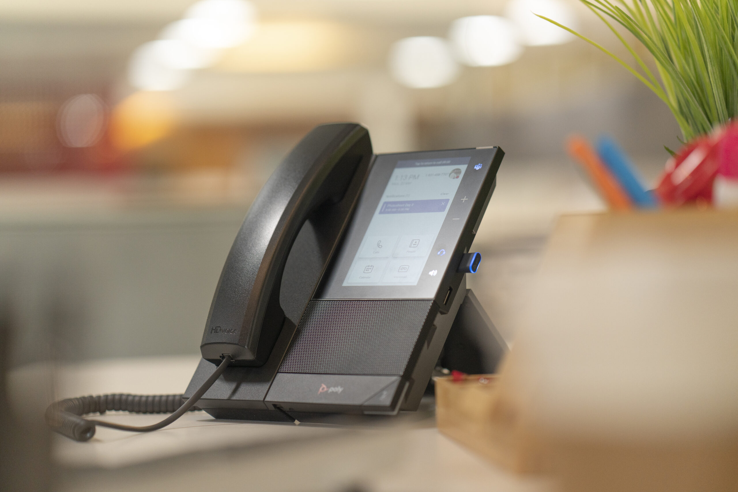 Telefon multimedialny IP HP Poly CCX 500 (czarny) – wersja Open SIP - obrazek 5