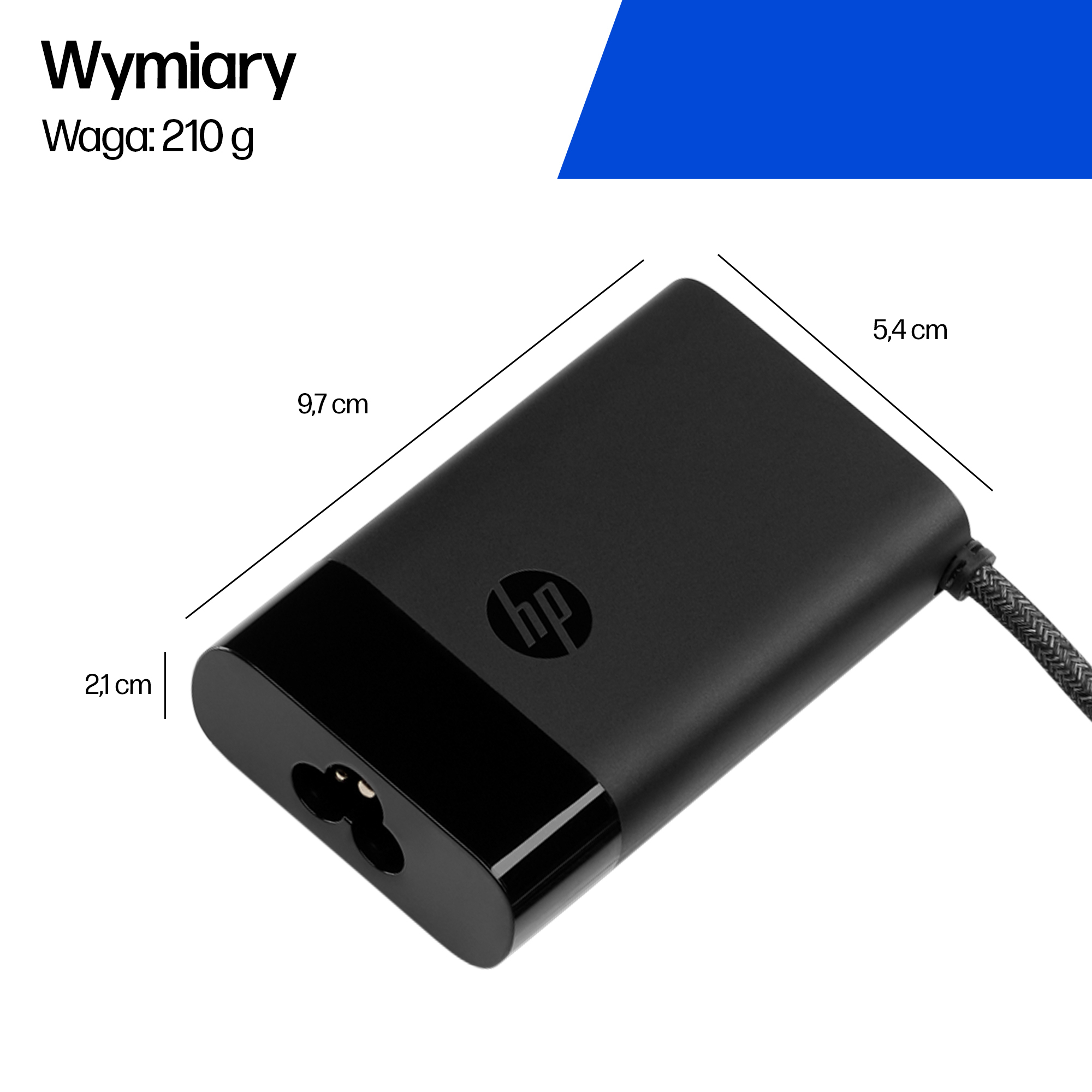 Zasilacz sieciowy HP 671R3UT (65 W, USB-C)