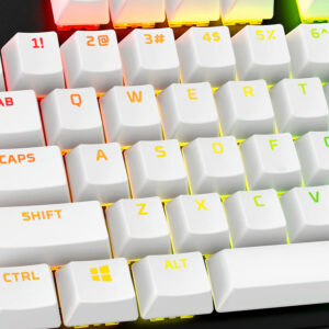 HyperX White PBT Full Keycap Set