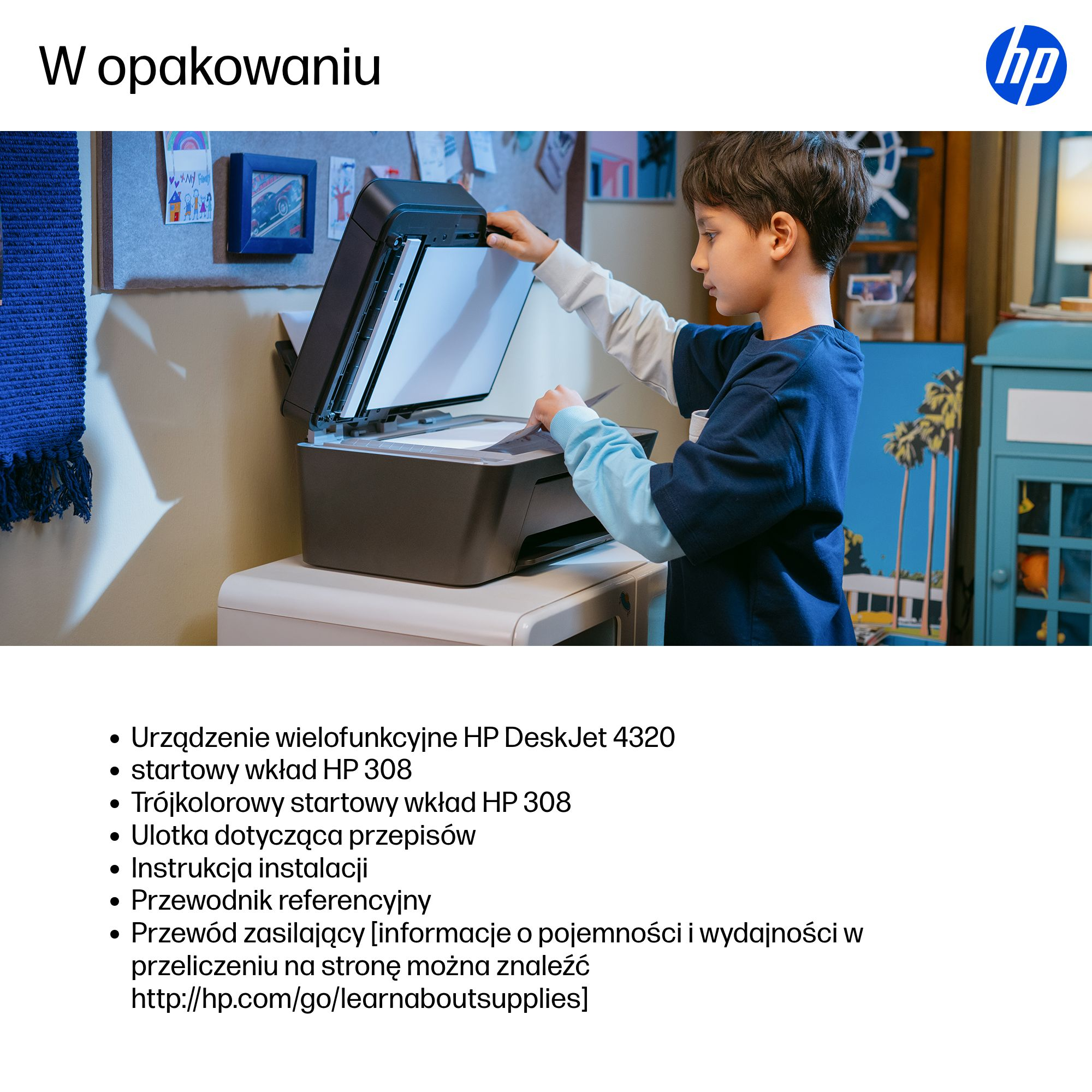 HP DeskJet 4320 Termiczny Druk Atramentowy A4 Wi-Fi - obrazek 3