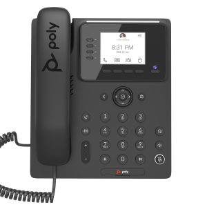 Poly CCX 350 Business Media Phone for Microsoft Teams and PoE-enabled