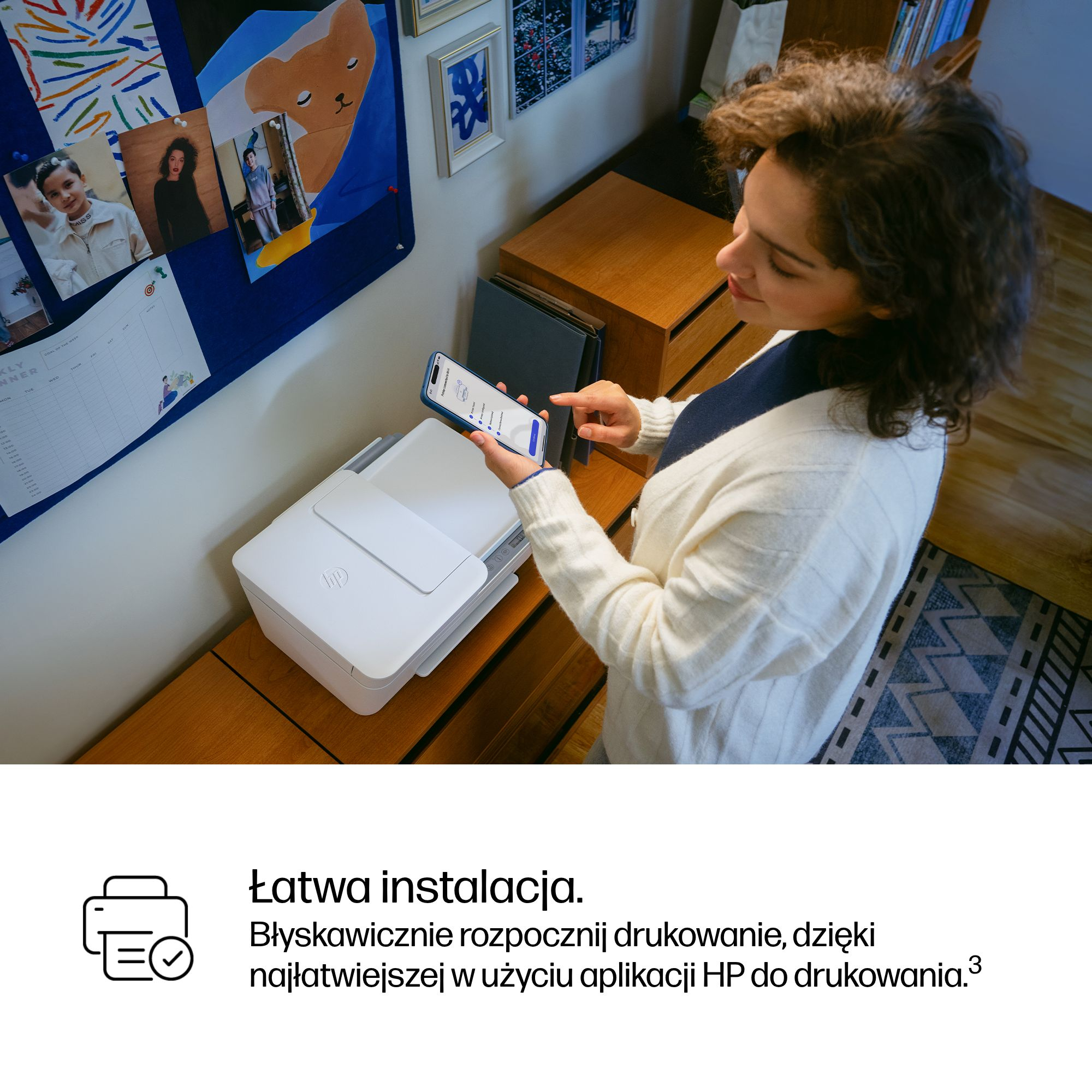 HP DeskJet 4322 All-in-One (A24HNB) - Drukarka Wielofunkcyjna - obrazek 4