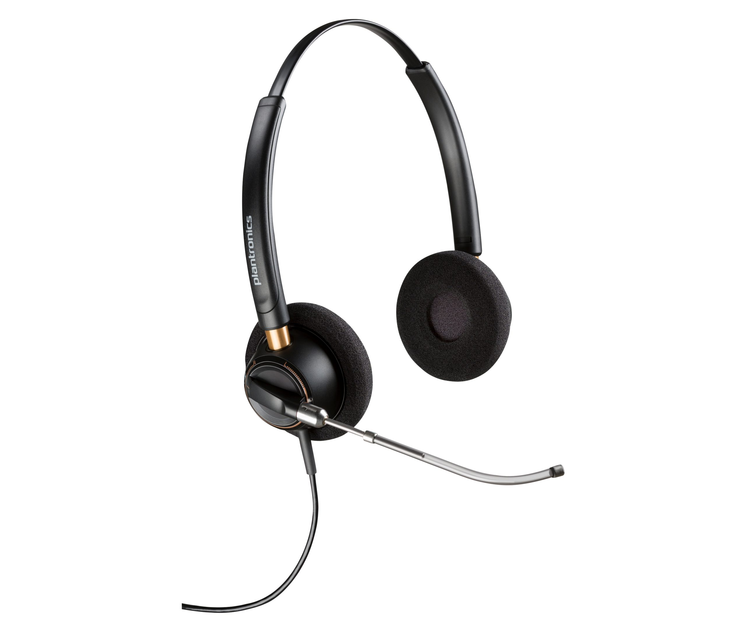 HP Poly Obuuszny zestaw słuchawkowy Poly EncorePro 520V VoiceTube + Quick Disconnect