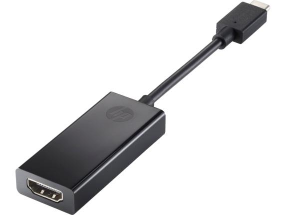 HP USB-C na HDMI 2.0 Adapter czarny 2PC54AA - obrazek 2