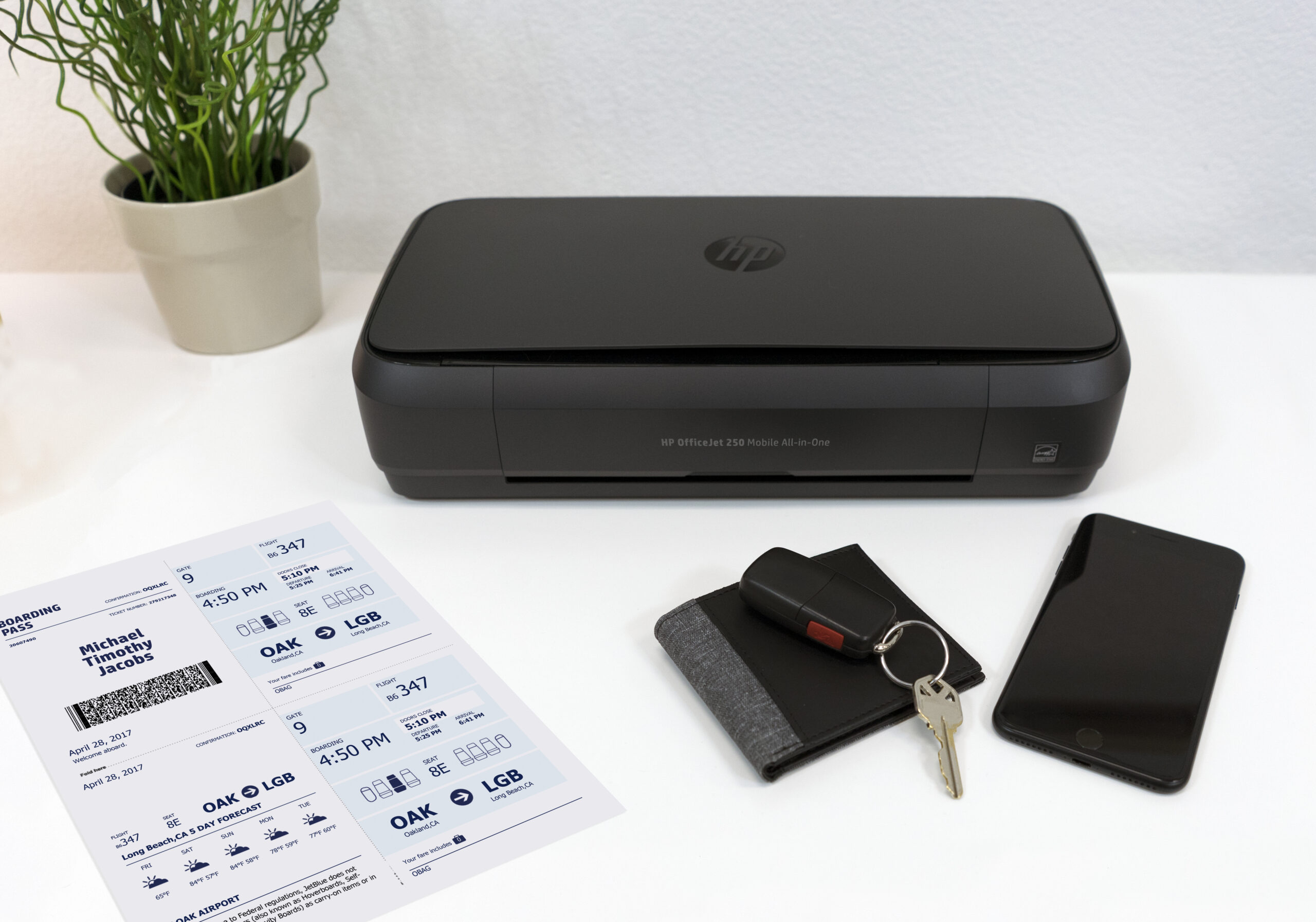 HP OfficeJet 250 Mobile AiO CZ992A - Przenośne urządzenie wielofunkcyjne - obrazek 2