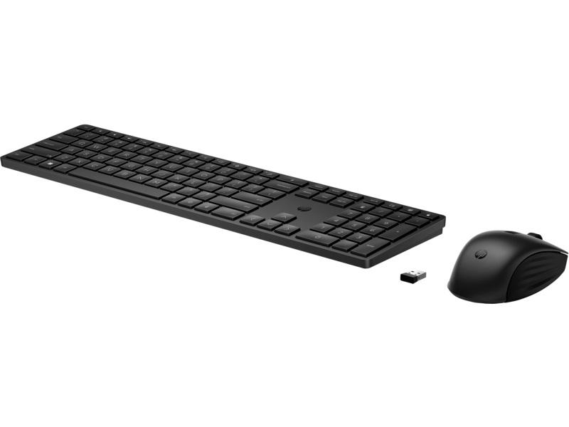 HP 650 Zestaw Bezprzewodowy Klawiatura i Mysz (Czarny)