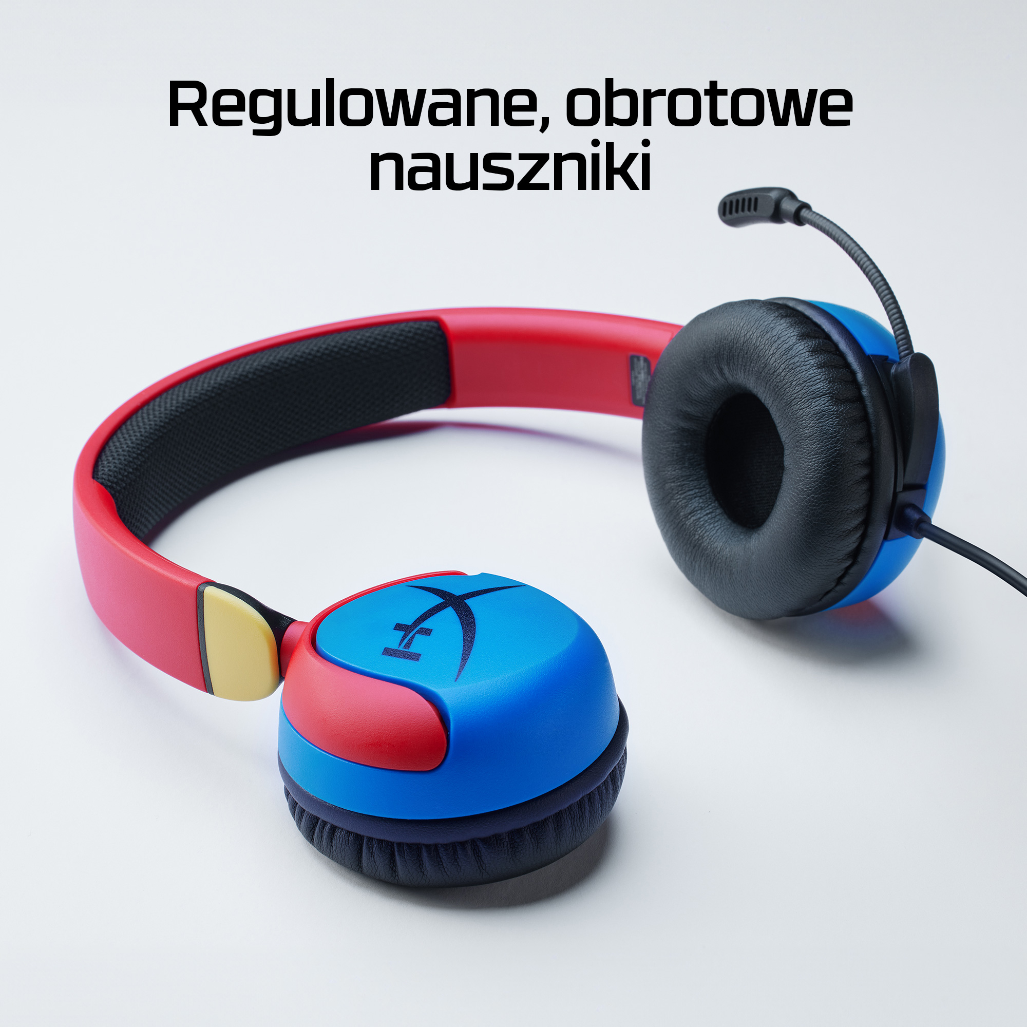 HyperX Cloud Mini – zestaw słuchawkowy dla graczy (wielokolorowy) - obrazek 2