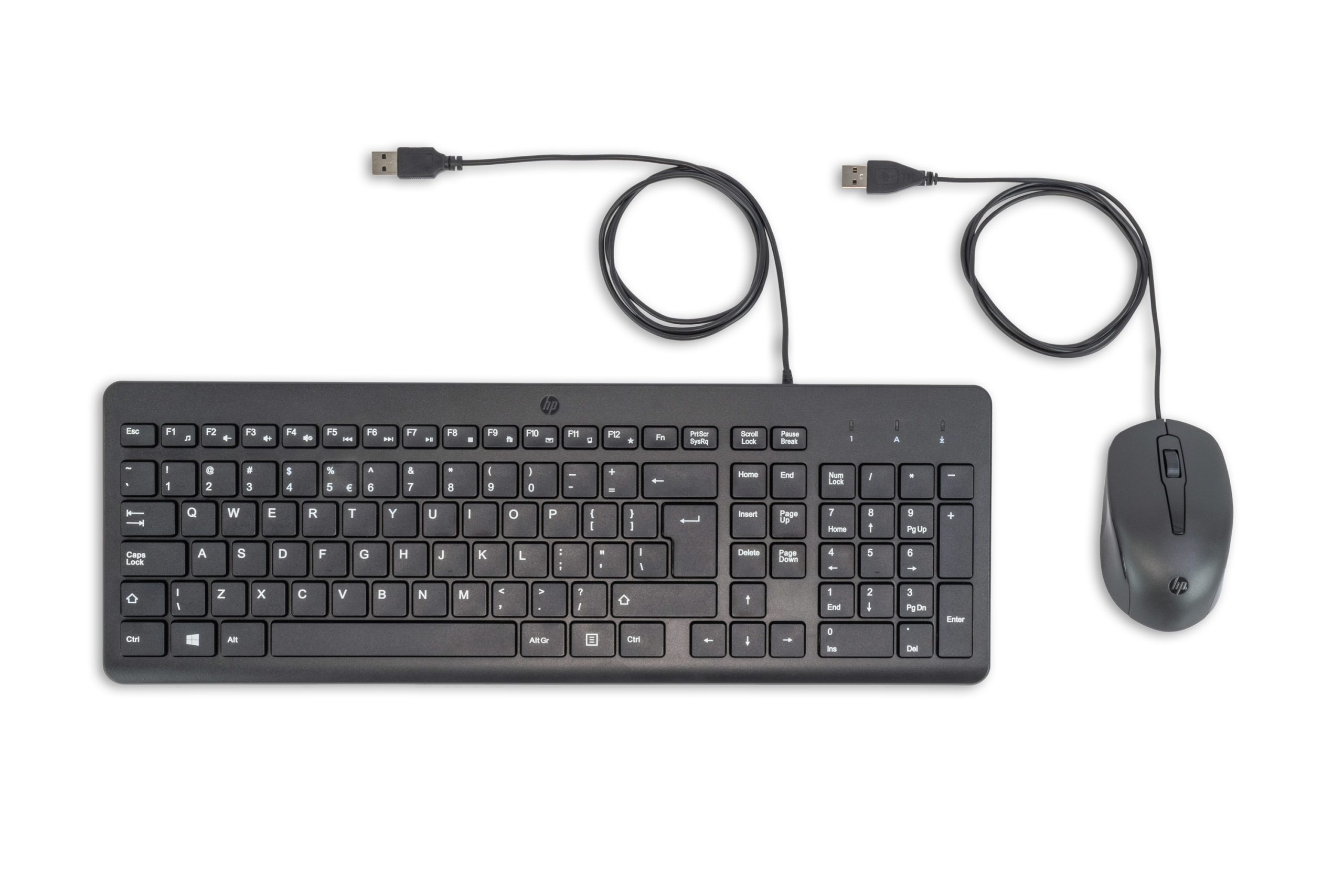 Zestaw klawiatura + mysz HP 150 Wired Mouse and Keyboard (240J7AA)