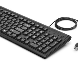 HP Przewodowa klawiatura i mysz 160
