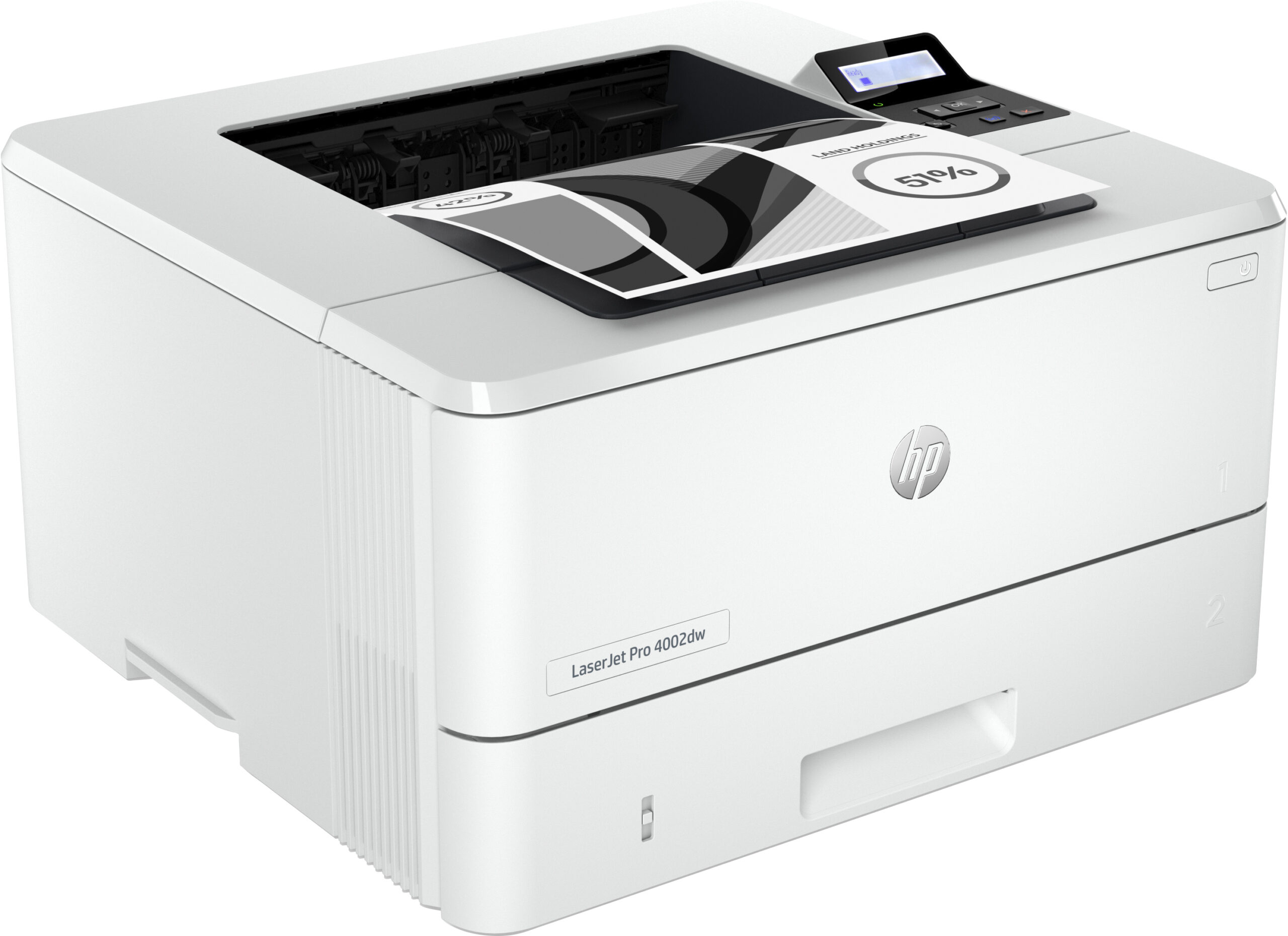 HP LaserJet Pro 4002dw (2Z606F) - Monochromatyczna drukarka laserowa - obrazek 3