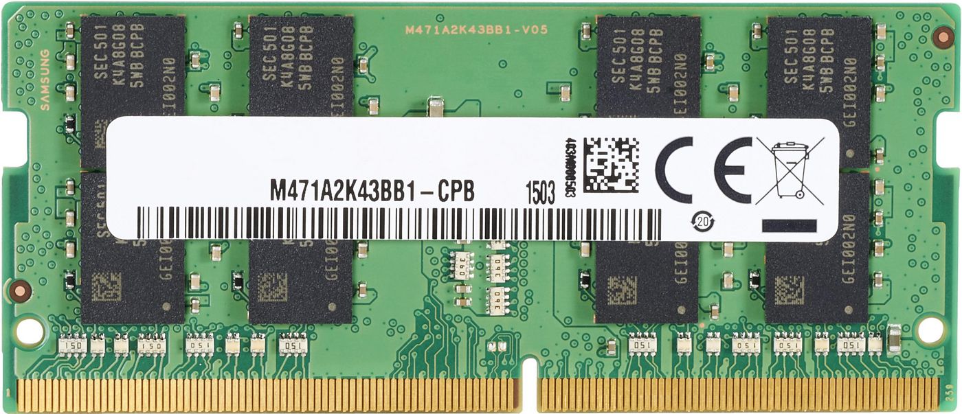 HP DDR4 Module 8GB SO Dimm 260-PIN 286H8AA, 8 GB, 1 x 8 GB, DDR4, 3200 MHz, 260-pin SO-DIMM